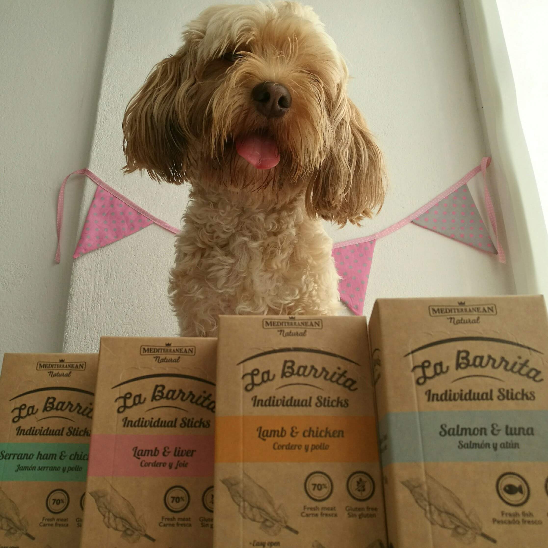barritas para perros
