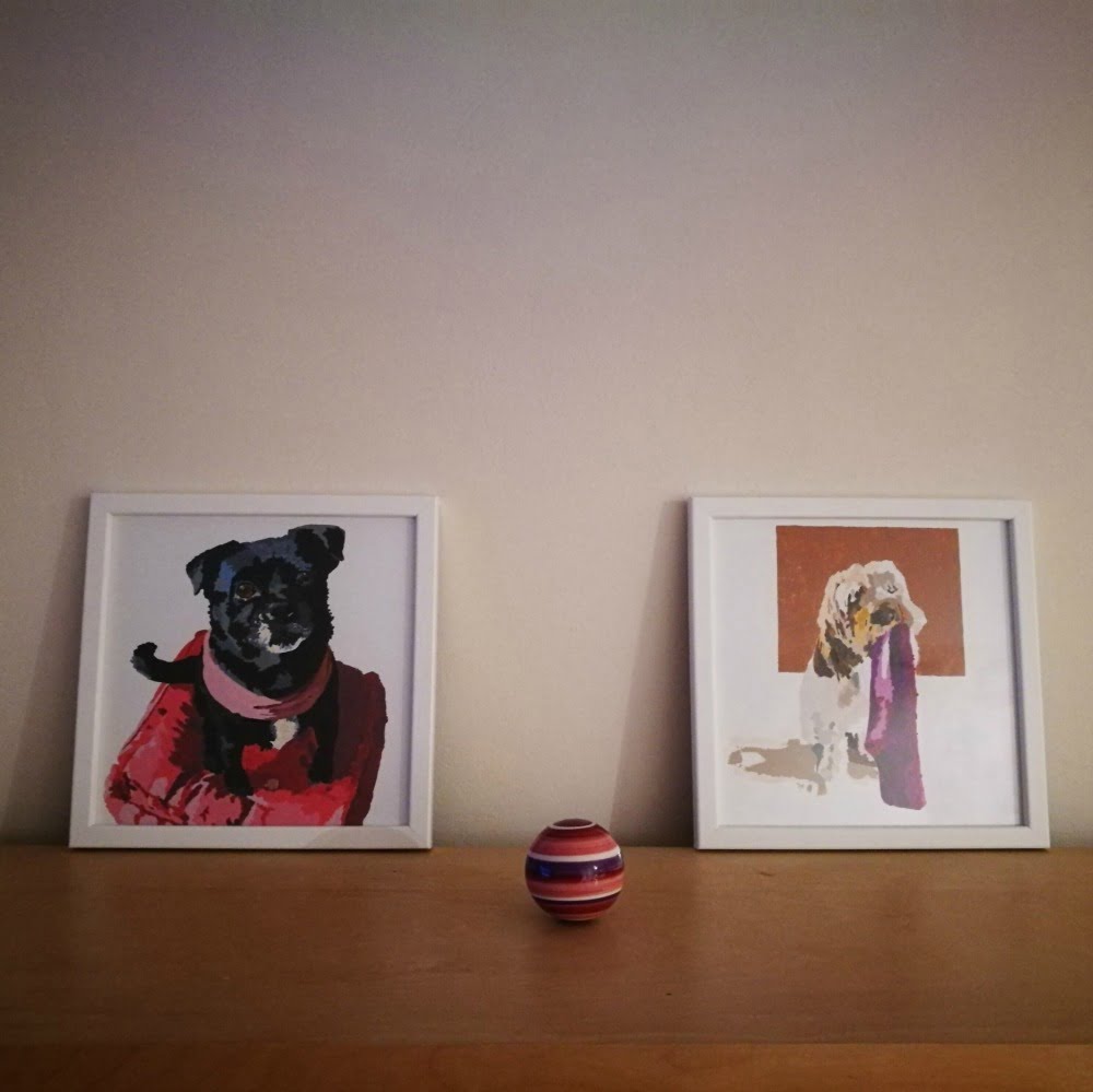 retratos para perros