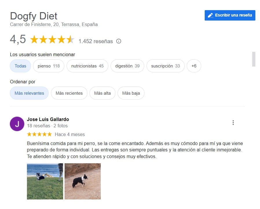 opiniones de Dogfy Diet