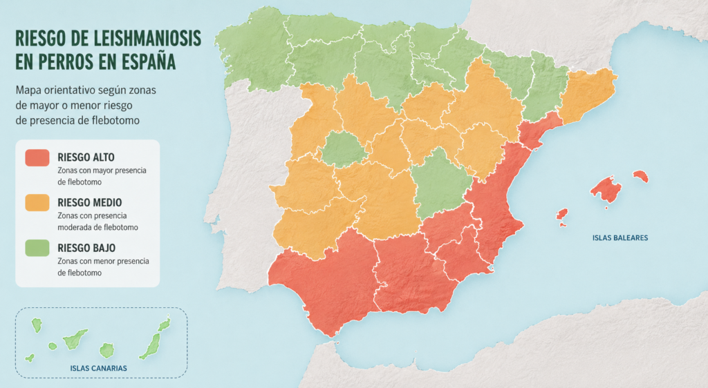 leishmania perros primeros síntomas