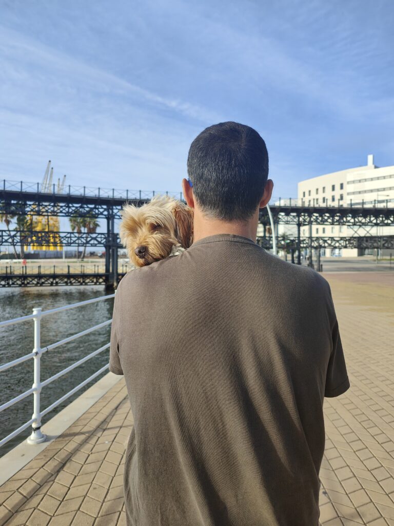 viajar con perro a Huelva